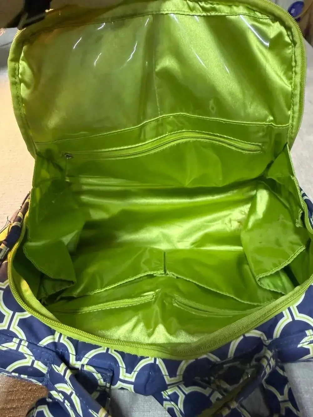 Ju-Ju-Be B.F.F. Diaper Bag in Royal Envy Print
